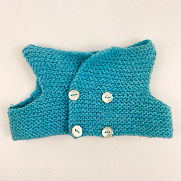 Ty Classic Curly Binks Bear Vintage 2002 12" Tan Stuffed Plush, Plaid Bow - Picture 8 of 8